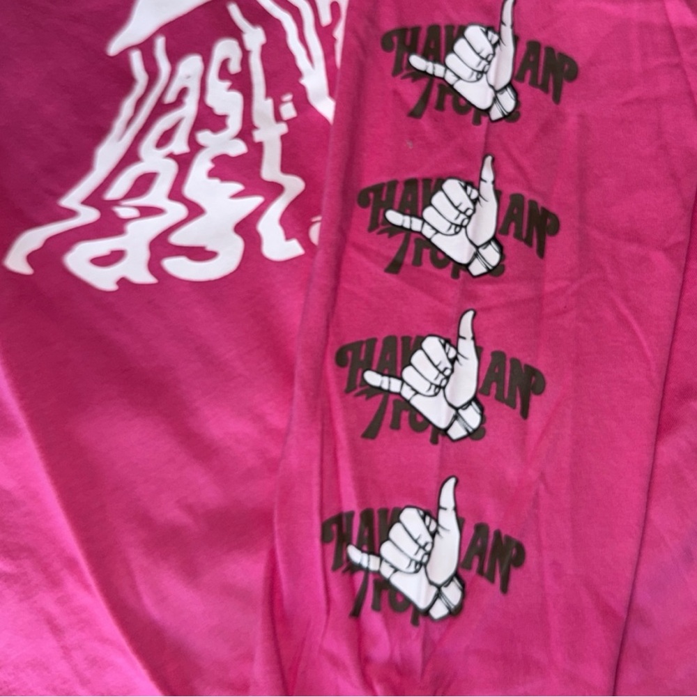 Vast Vintage Surfer Tee Fuchsia Size Medium NWT - Picture 8 of 10